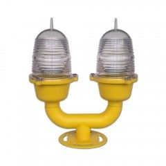 Double Red 50Lux 32cd Aircraft Obstruction Light 3W